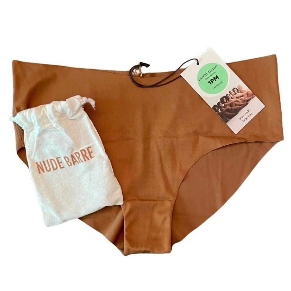 Nude Barre Seamless Bikini Panty Almond Nude Size Small NWT